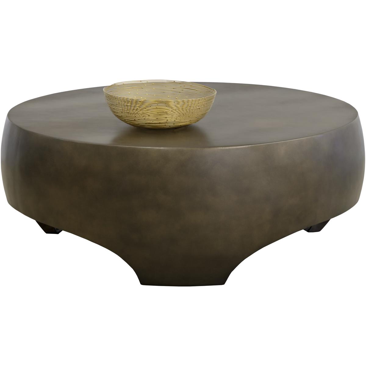 SUNPAN 111259 Tarsus 45.5 X 17.25 inch Antique Bronze Outdoor Coffee Table